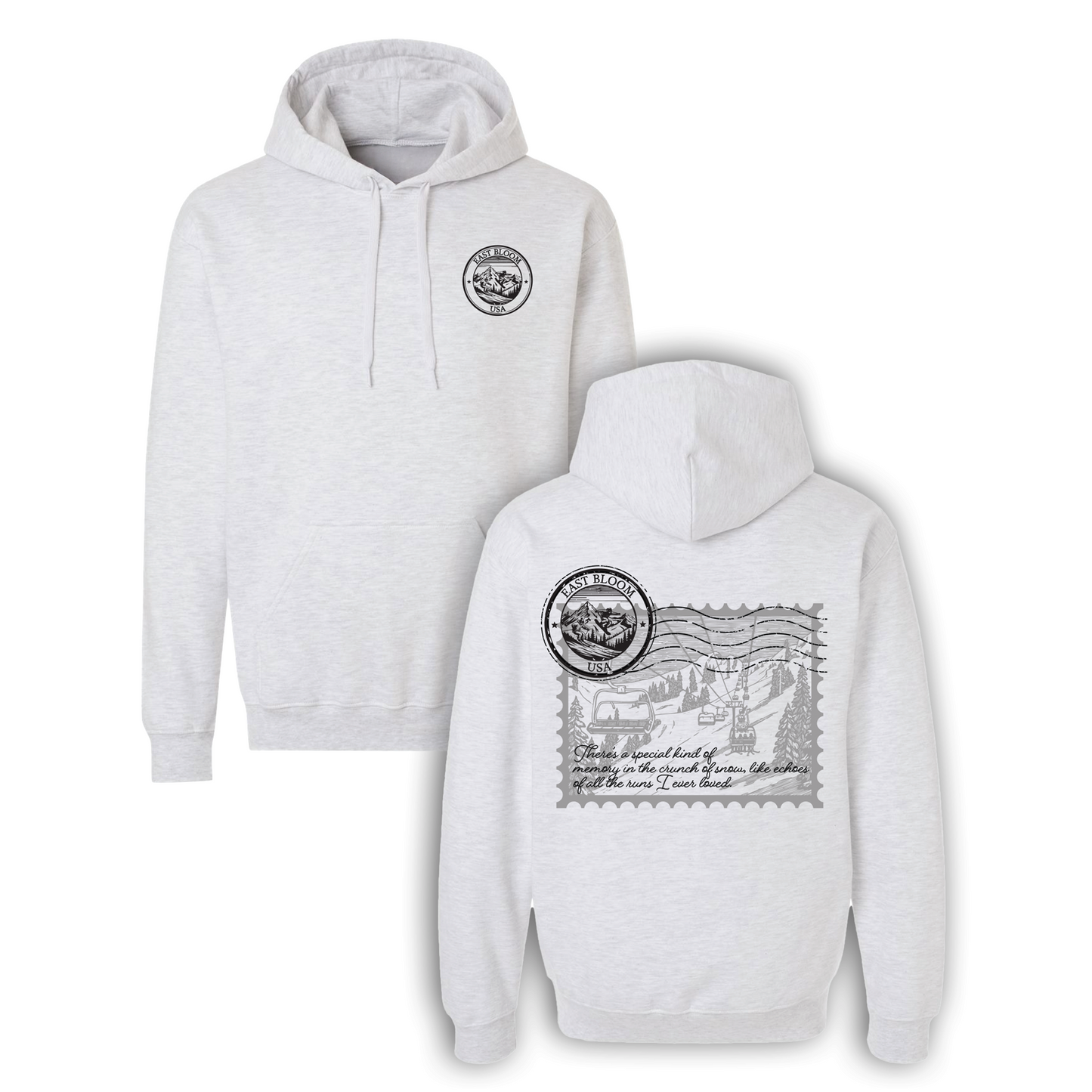 Ski and Board Hoodie
